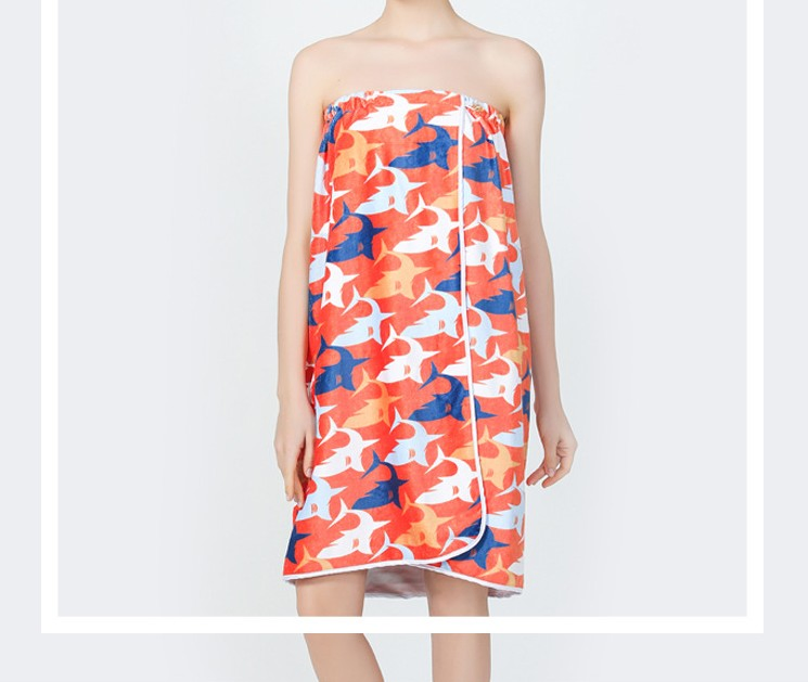 400GSM Microfiber Printing Towel Quick Bathrobe