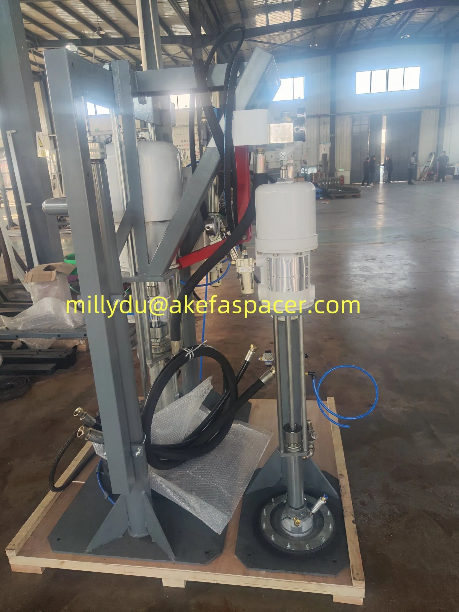 Insulating Glass Two-Pump Sealant-Spreading Machine