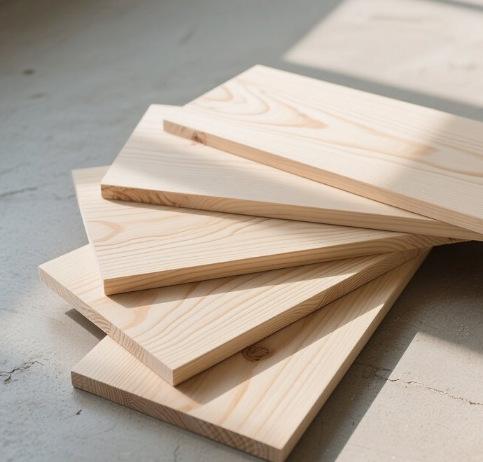 High-Quality Solid Oak Wood Stair Treads for Modern Interiors