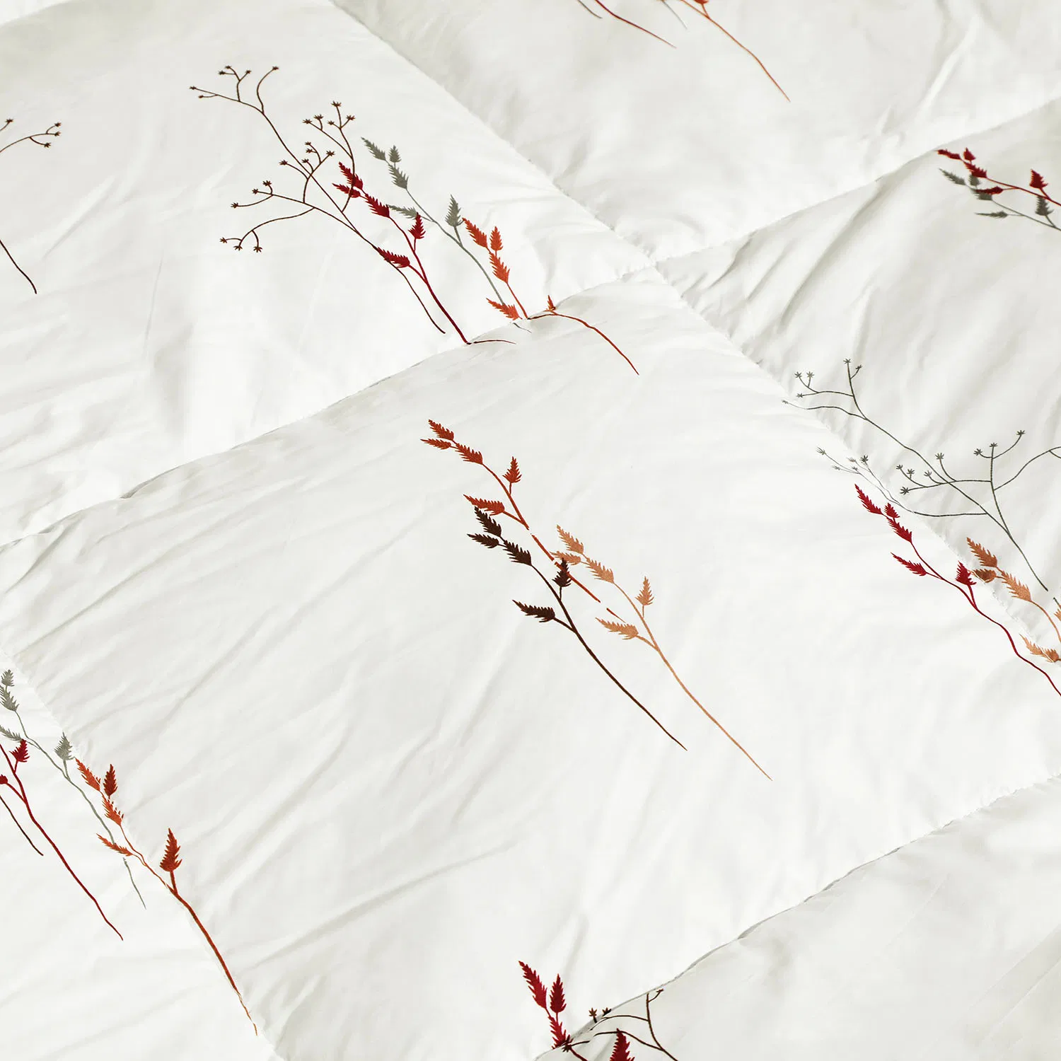 Hypoallergenic Hometextile Grey Duck Feather Filling Hotel Duvet