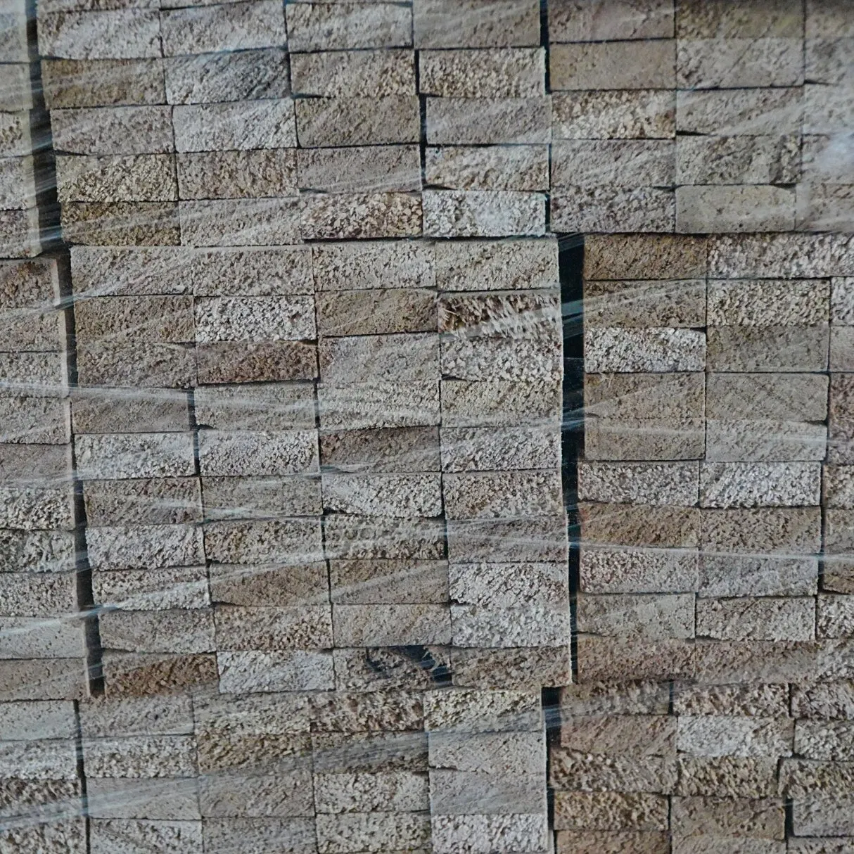 Natural Paulownia Triangle Chamfer Solid Wood Strips