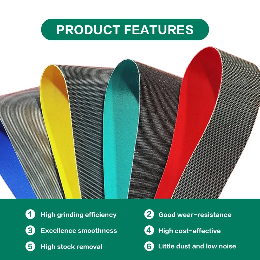 Resin Diamond Sanding Belt Abrasive Tooling Flexible Abrasive Sanding Belts for Stone Glass Ceramics Knife Sharpening Grinding