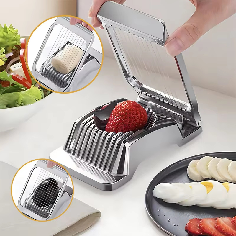 Нарезчик для яиц и грибов из нержавеющей стали