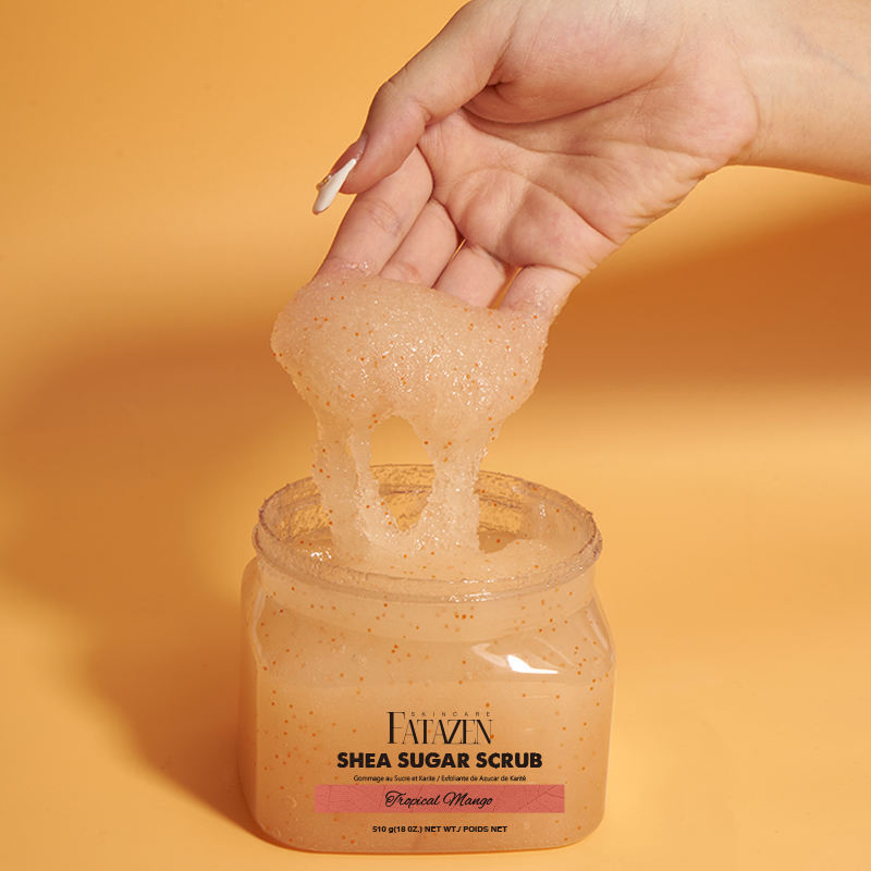 Body Care Products Organic Whitening Skincare Mango Scrub OEM Moisturizing Body Scrub Private Label Exfoliating Body Scrub