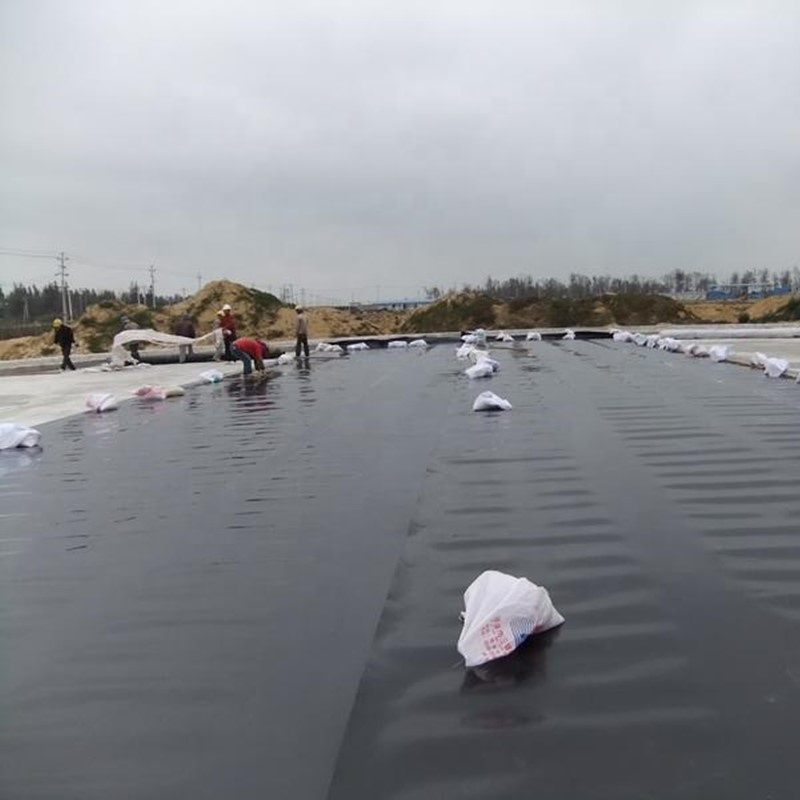 2mm & 1.5mm Thick HDPE Geomembrane Pond Liner for Agricultural Water Tank for Dam Fish Pond Landfill Shrimp Farm