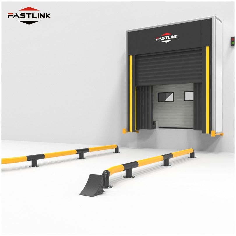 Fastlink Multi-Purpose Wheel Anchoring System Truck Parking Block Steel Clamp Rubber Chock