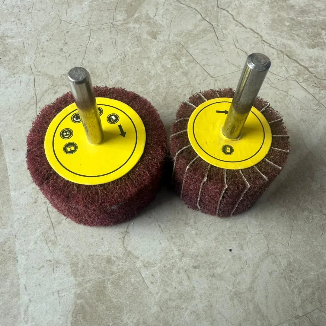 Абразивный лепестковый круг на шпинделе BOSDI