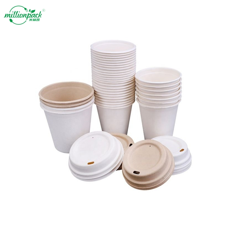 Экологичная чашка для кофе из сахарного тростника