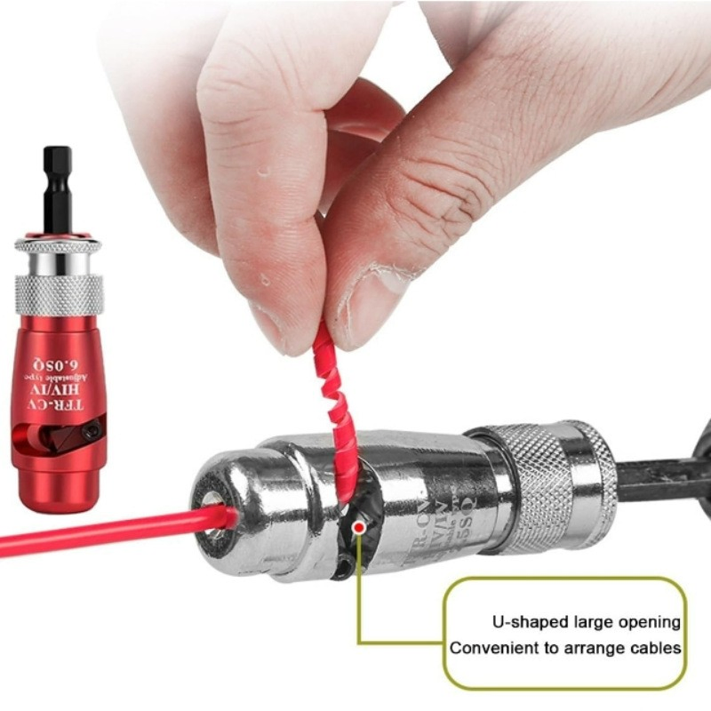 Aluminium Wire Stripping and Twisting Tool for Electric Tools