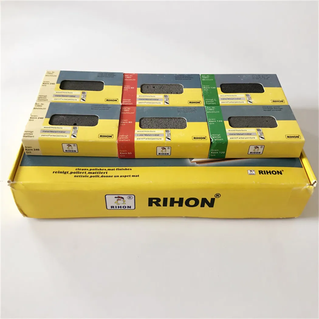 Rubber Polishing Block for Sharpening Scissors