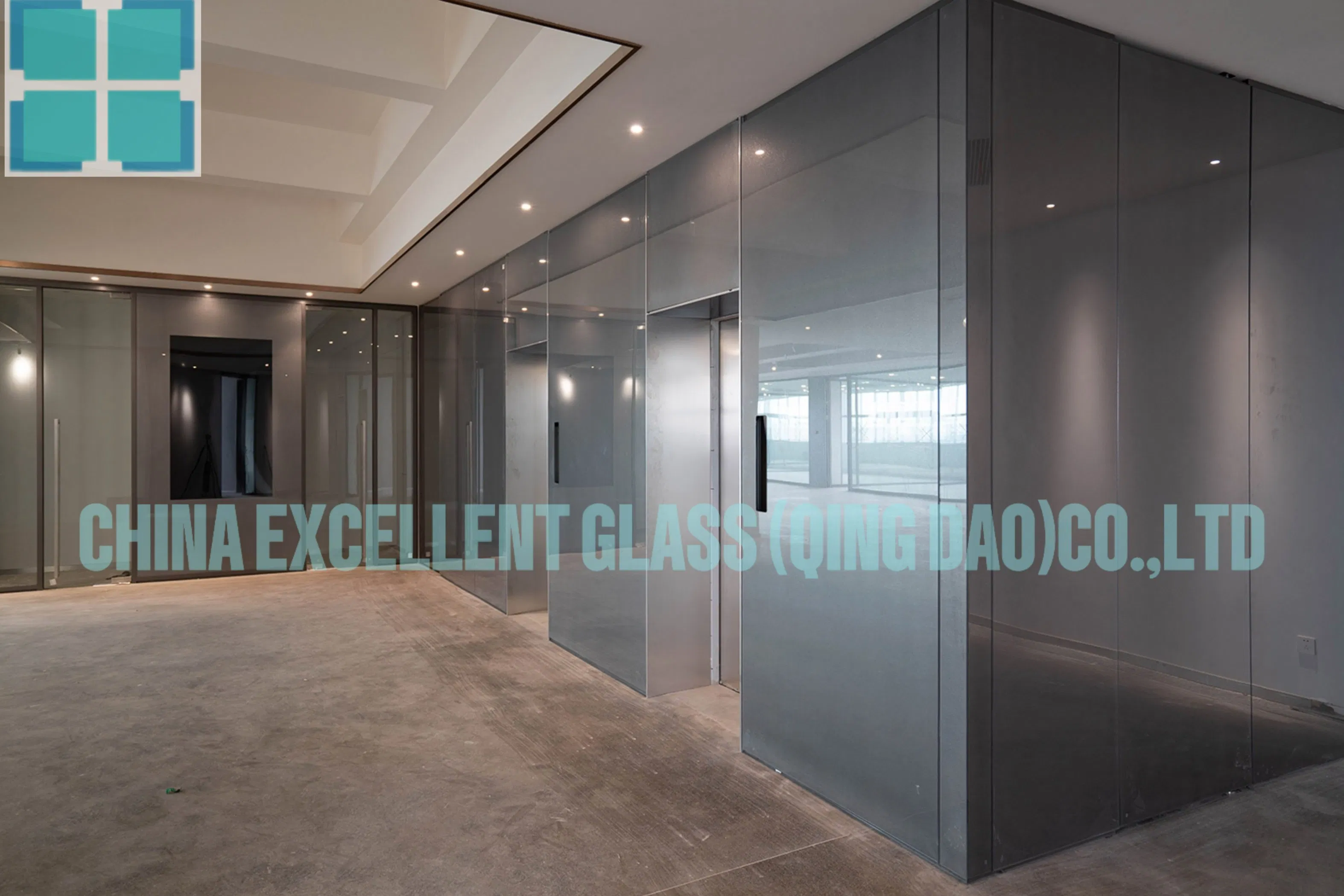 3-6mm Black Decorative Lacquered Painted Glass for Cabinet Glass