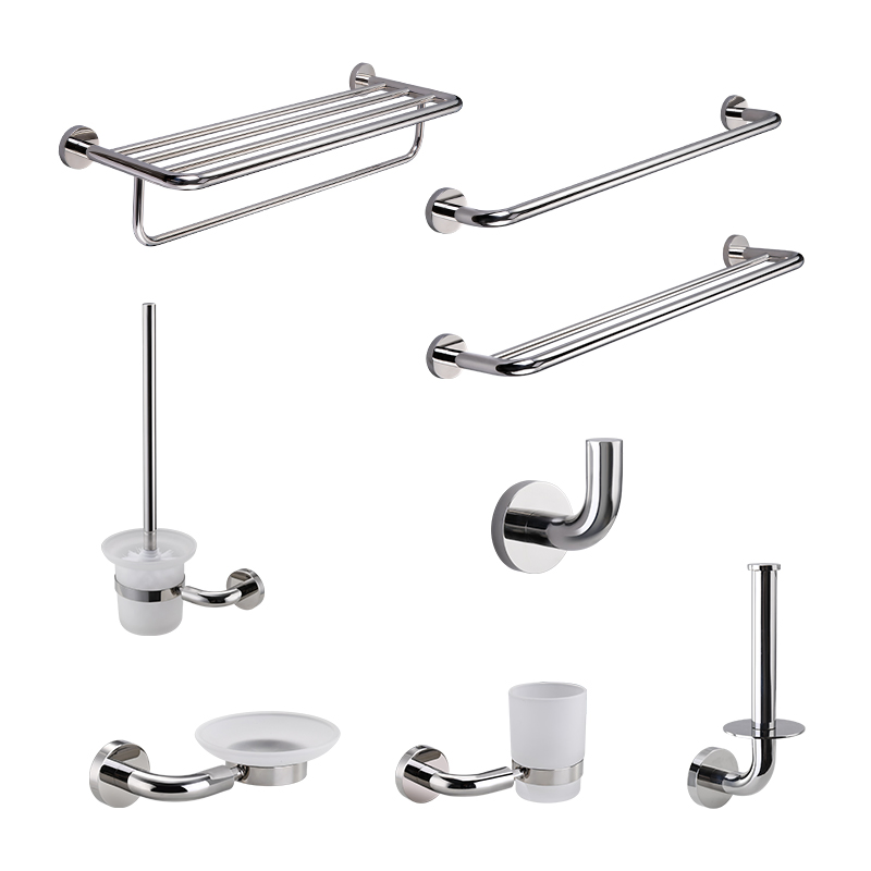 Набор аксессуаров для ванной из нержавеющей стали