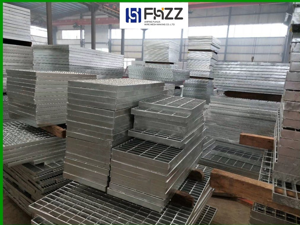 Customized Galvanized Steel Grating / Drain Grating Covers / Catwalk Steel Grating
