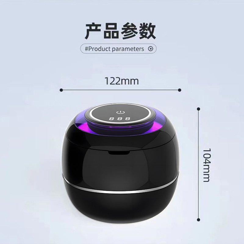 Ultrasonic Denture Mini Cleaner Portable Cleaner Machine for Retainers & Aligners