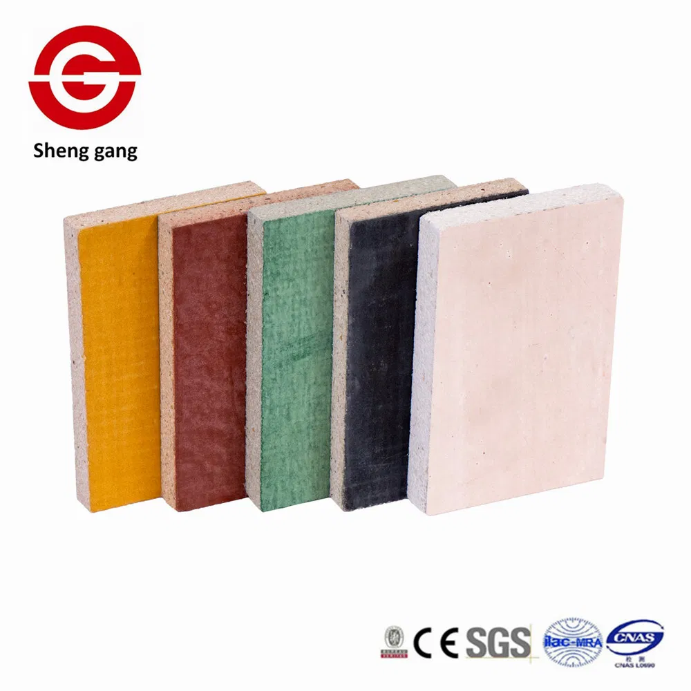 Green Natural Panel with Glass Fiber Fire Resistance MGO Board for General Industrial Buildings