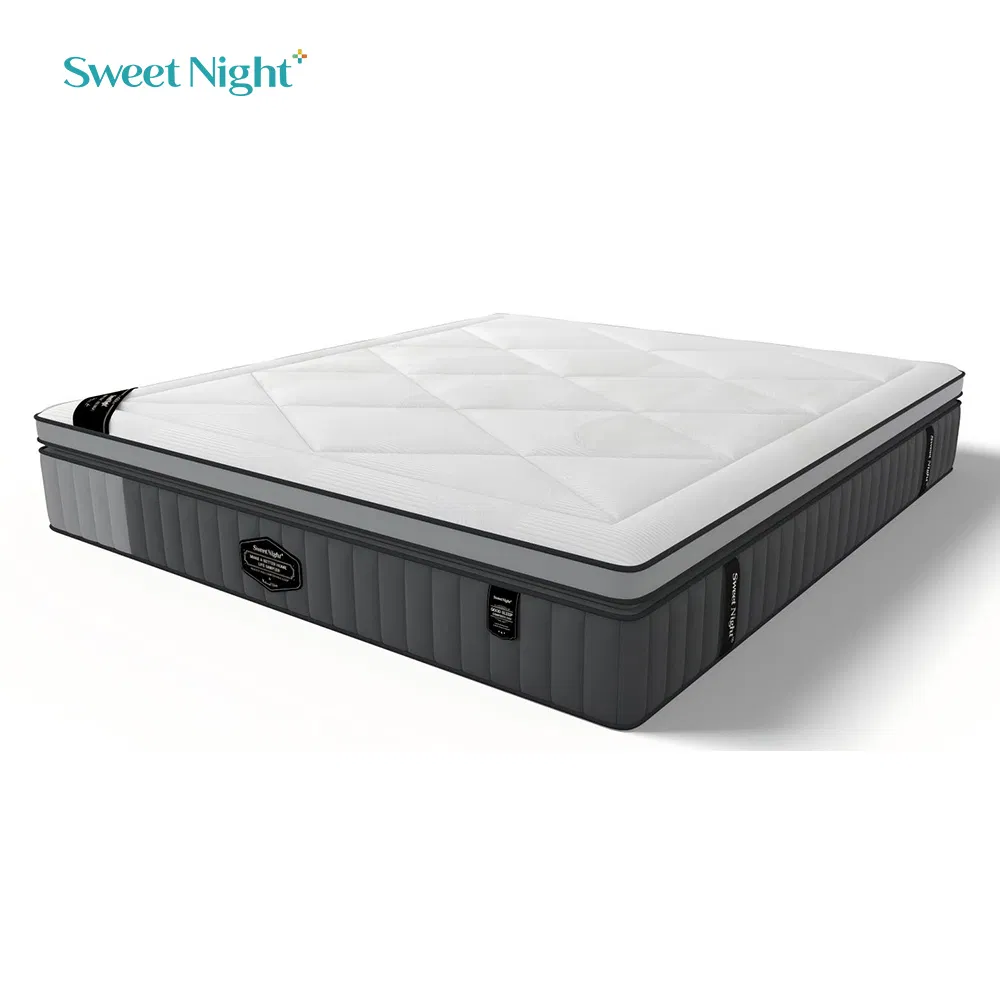 St879 Roll Foam Bed Furniture with Spring Core King Mattress Wholesale Products