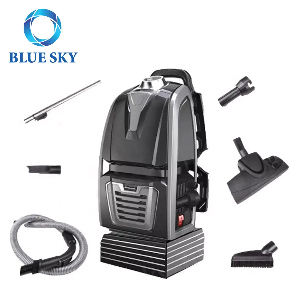 Customized Cordless Bagged Big Power HEPA Filter Rechargeable Jb61-B Backpack Vacuum Cleaner with Blow Function