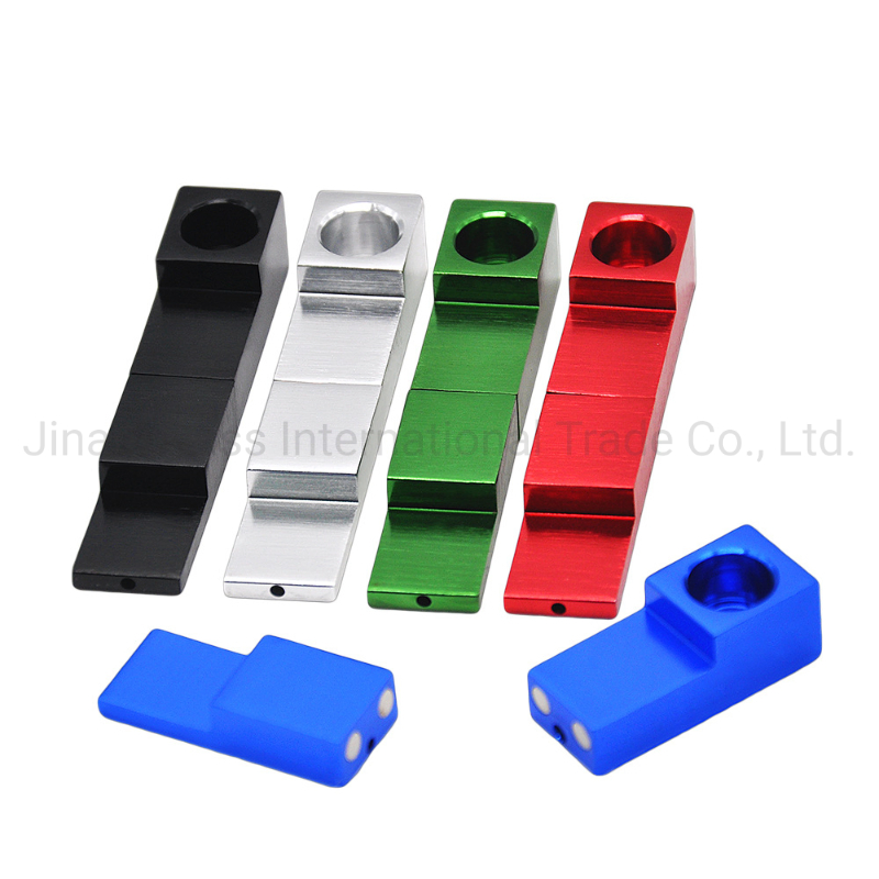 Portable Magnet Metal Hitter Smoking Pipe