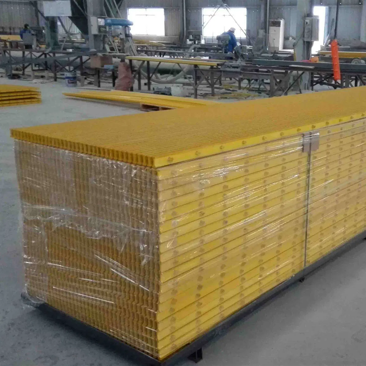 Fiberglass FRP Pultruded Grating with Grit on Top