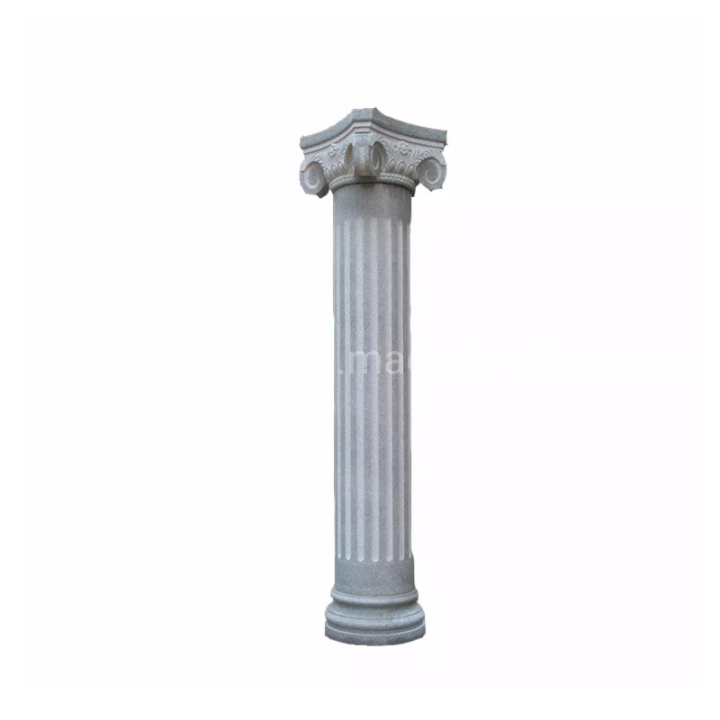Outdoor Carving Marble and Granite Stone Column and Pillar