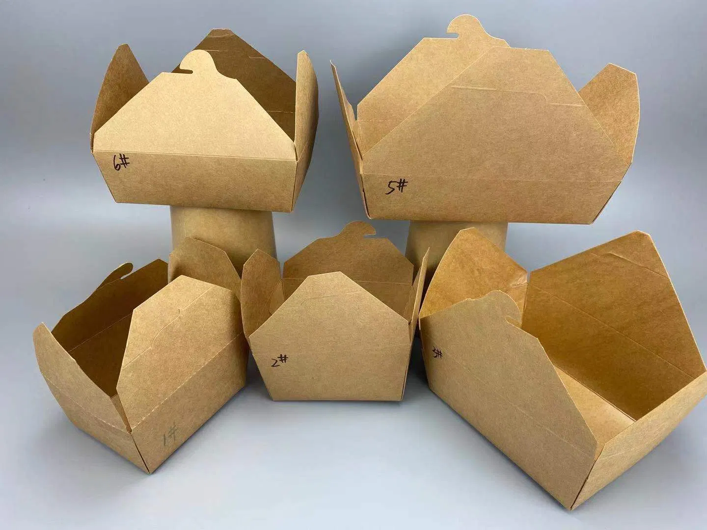 Kraft Paper Bowl Disposable Paper Cup for Hot Soup or Ice Cream Bowl