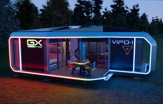 Versatile Space Capsule: Stylish Organizer for Modern Living Spaces