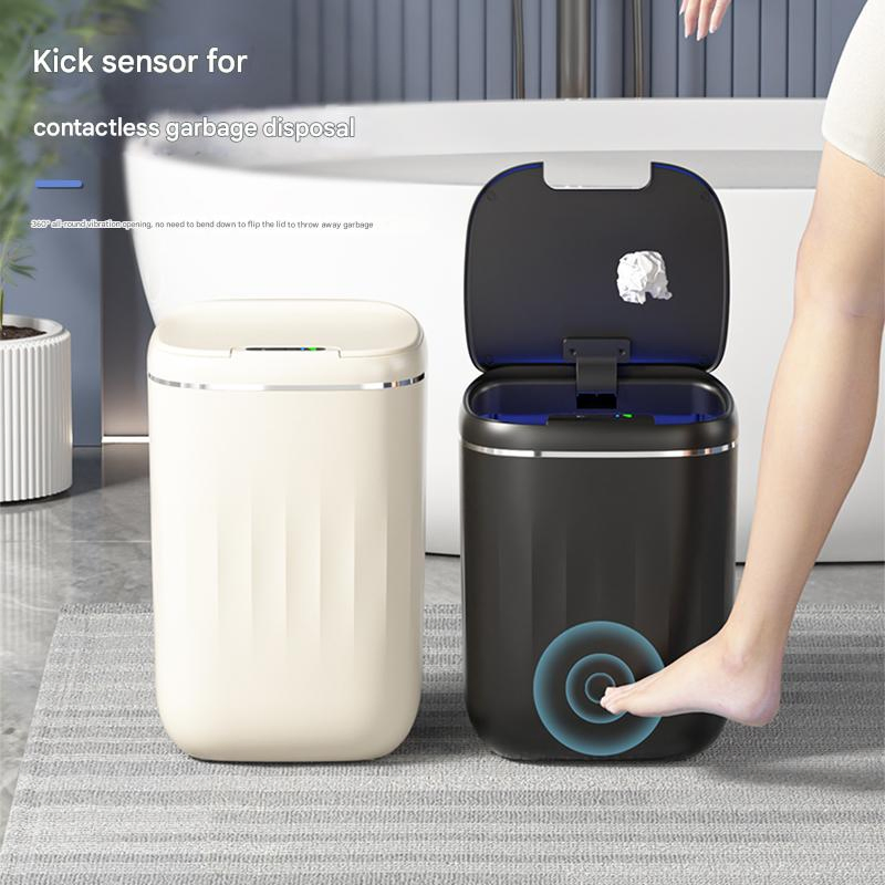 New Bote De Basura Inteligente Home Lixeira Inteligente Office Automatic Smart Bin Dustbin Garbage Container Sensor Trash Can
