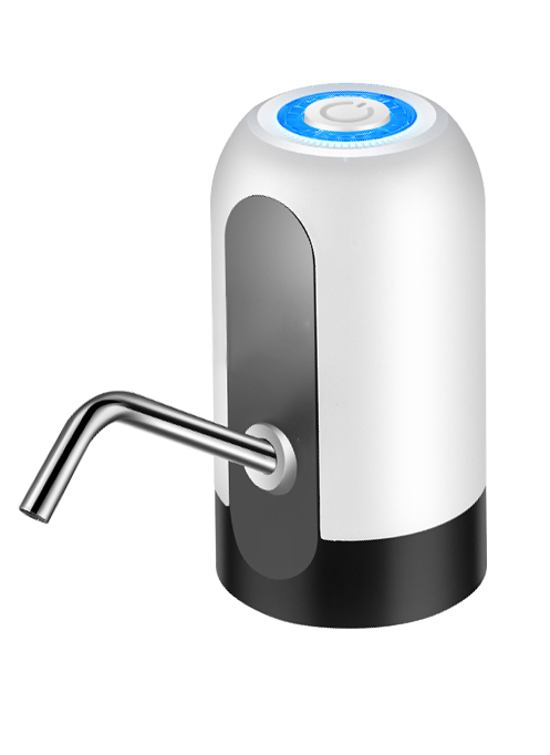 Portable Auto Small USB Rechargeable Manual Hand Press Mini Electric Battery Gallon Water Dispenser Water Pump for 2 / 3 / 5gl Pet / PC Water Bottle