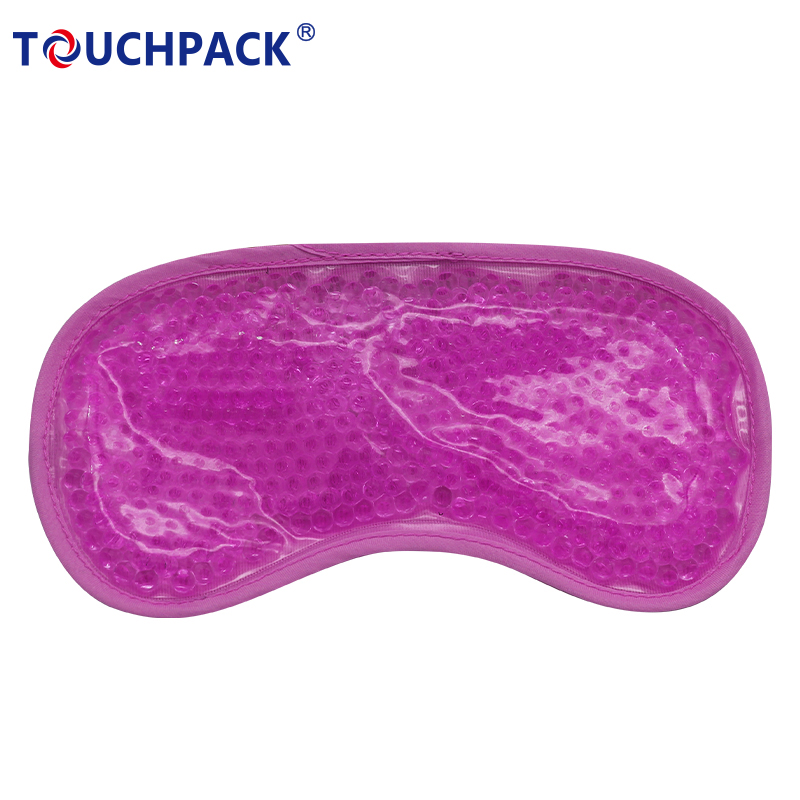 Nice Quality Popular Custom Adjustable Microwavable Reusable Soft Gel Beads Eye Mask