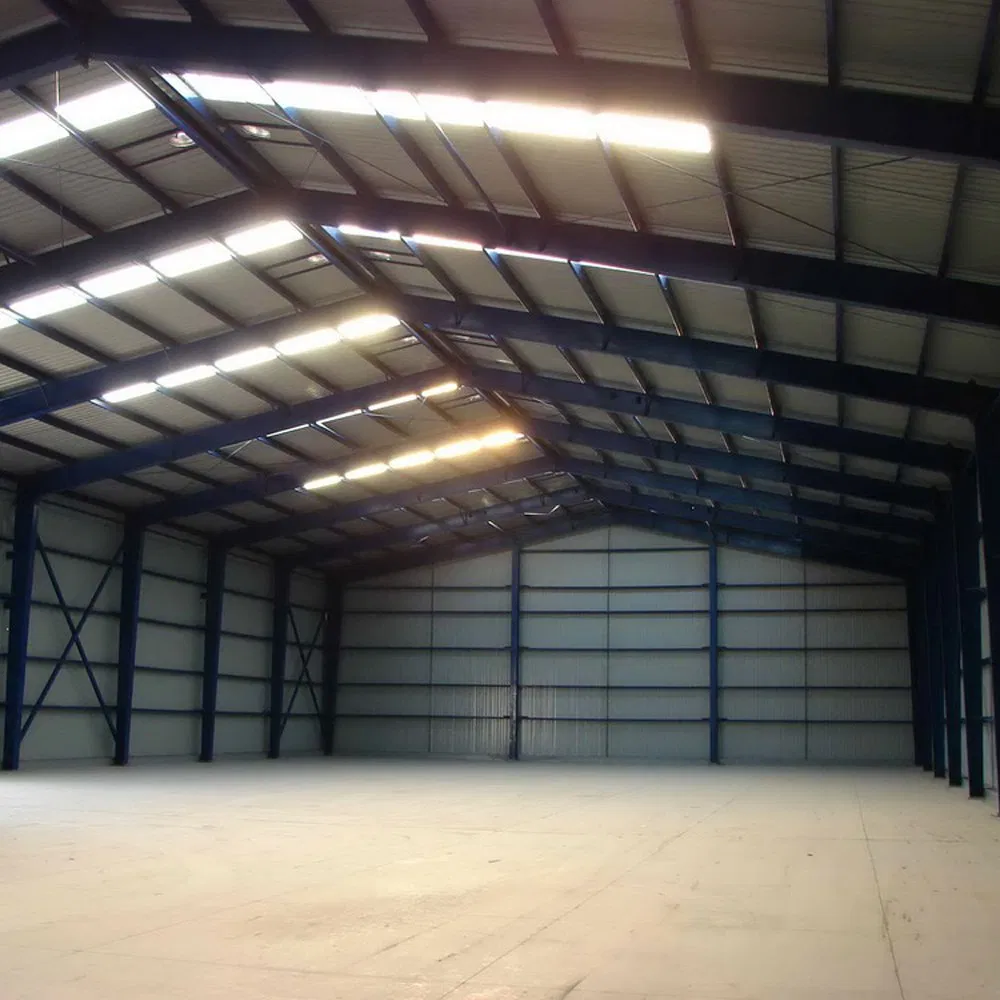 Metal Frame and Roof Sheet with Steel Structure for Workshop Building