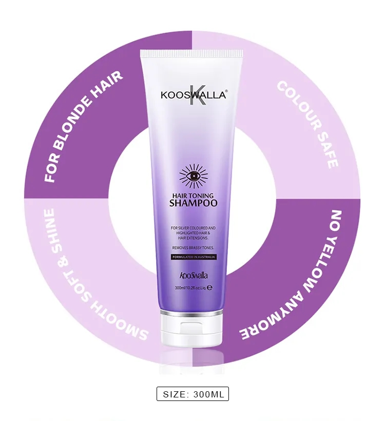 Home Treatment Anti- Brassy Purple Toner Shampoo