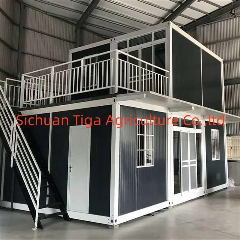 High Quality Two Bedroom Prefab Container House Garage Steel Structure Containers Office House