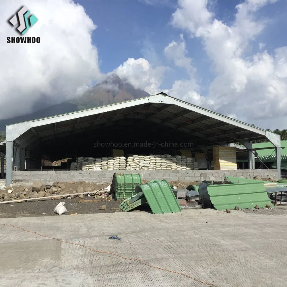 China Cheap Prefab Poultry Farming Prefabricated Industrial Chicken House Africa