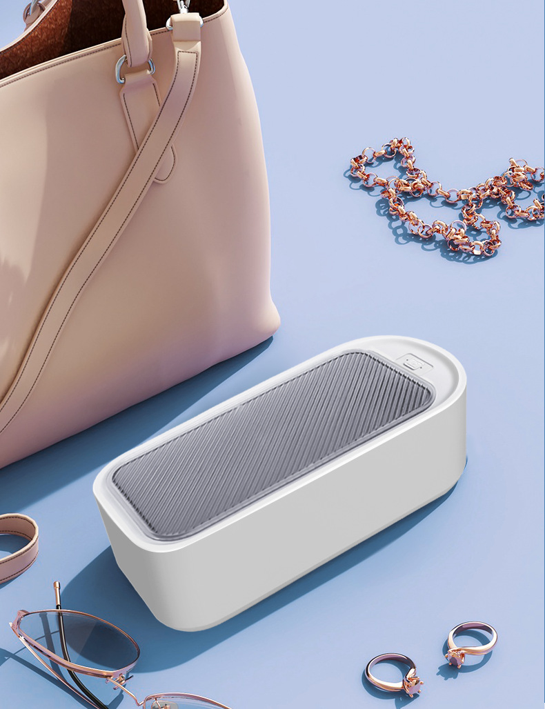 Multi Functional Denture Watch Glasses Jewelry Cleaner Mini Ultrasonic Cleaner