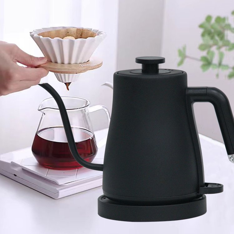 Home Use Stainless Steel Temperature Control Coffee Kettle Electric Tea Kettle with Goose Neck Electric Kettle with Coffee Mouth
