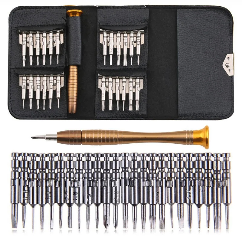 25 in 1 Torx Screwdriver Set Mobile Phone Repair Tool Kit Multitool Hand Tools for Phone Watch Tablet PC Herramientas De Mano