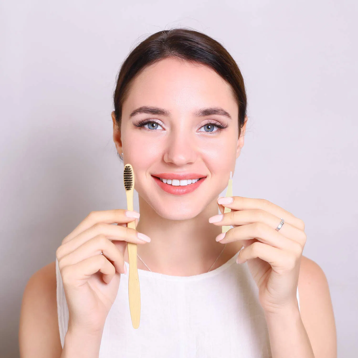 OEM China Supplier Eco Friendly Dental Oral Bamboo Interdental Brush
