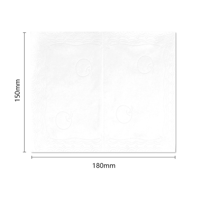 Factory Price 5 Ply 100 Sheets Paper Napkin for Face Cleaning