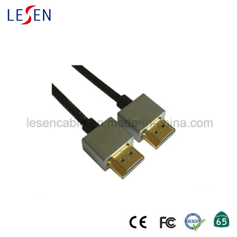 Ultra-Slim HD Cable with Ethernet, Metal Shell