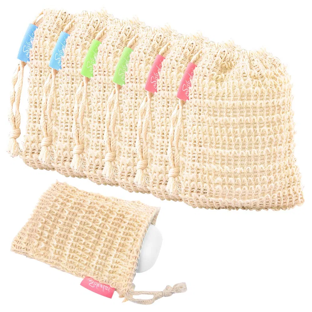 Sisal Mesh Soap Bag Eco Friendly