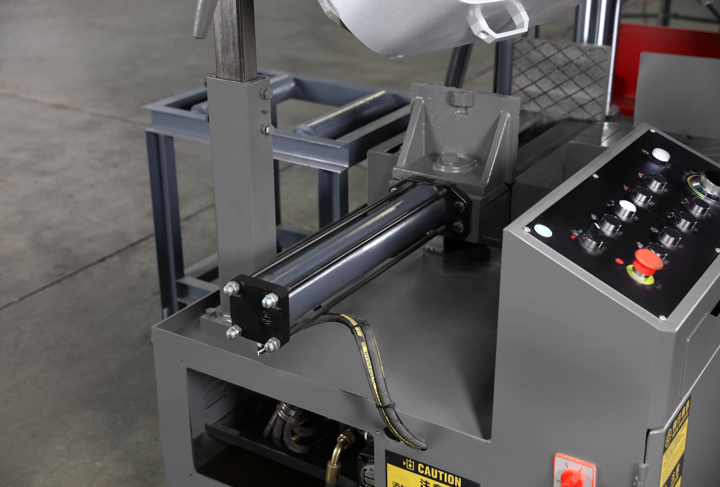 Ленточная пила по металлу усиленная поворотная 360 градусов