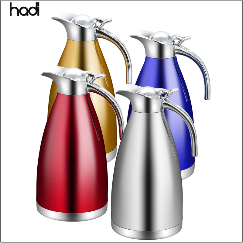 Hotel Supplies Wholesale Buffet Furniturerniture Arabian Tea Pot Warmer Silver Stainless Steel Coffee Urn Warmer for Sale