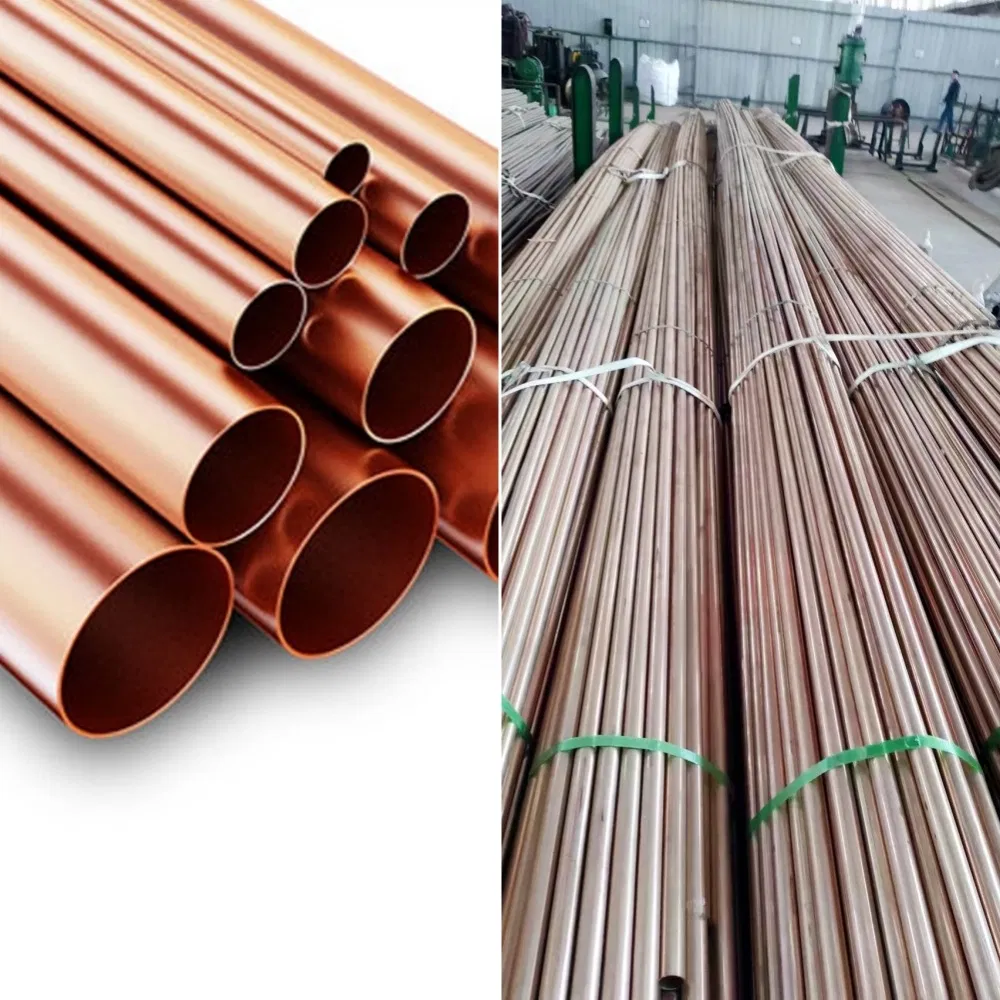 C10100/C10200/C11000/C12000/C12200 Copper Alloy: C14500/C17200/C17300/C17510/C18150/C19200/C19210/C19400 Copper Pipes