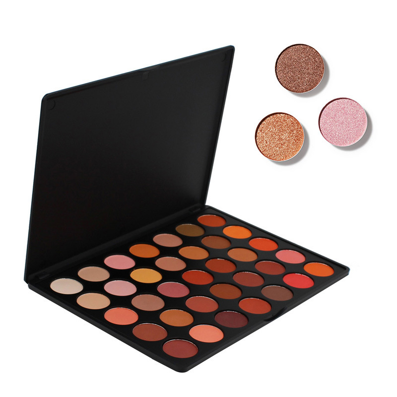 35 Color Eye Shadow Waterproof Sweat Makeup