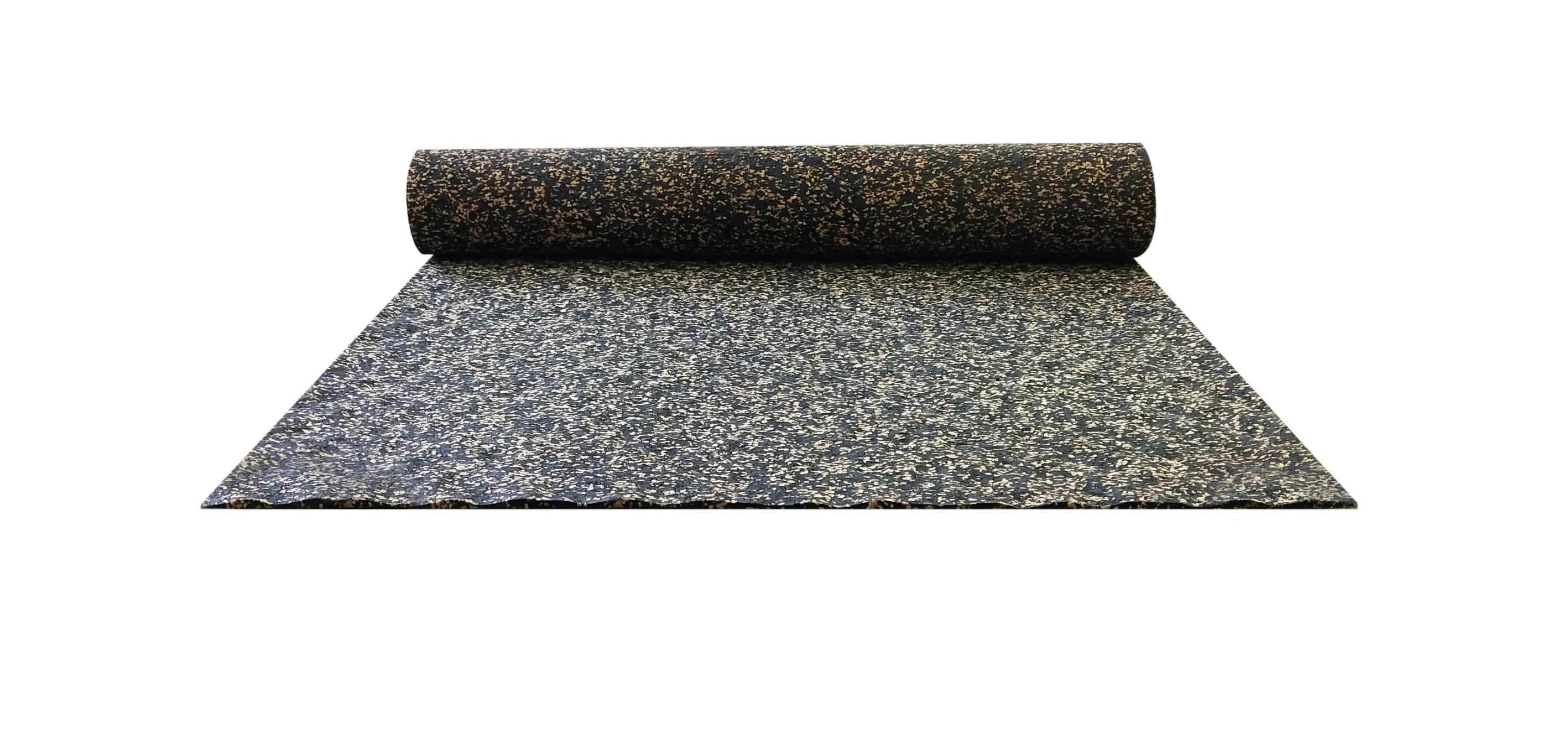 Rubber with Cork Underlay Sound Insulation Building Floor Soundproof Rubber Mat