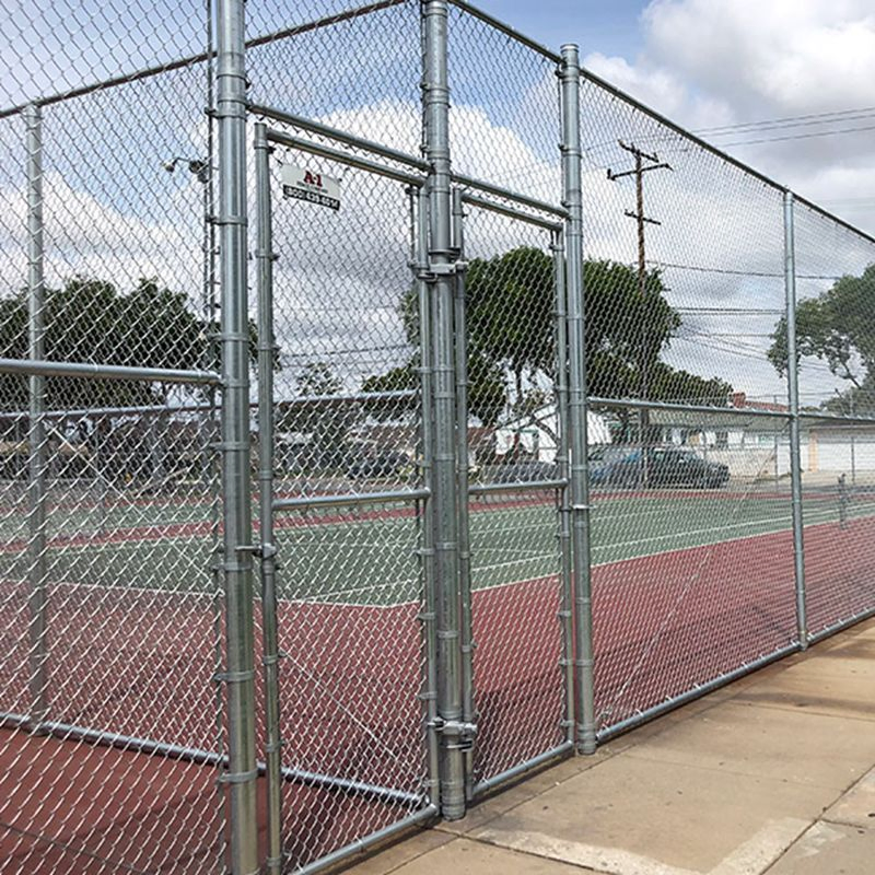 6 Feet Used Cheap Chain Link Fence Slat Metal Fencing Trellis Gates