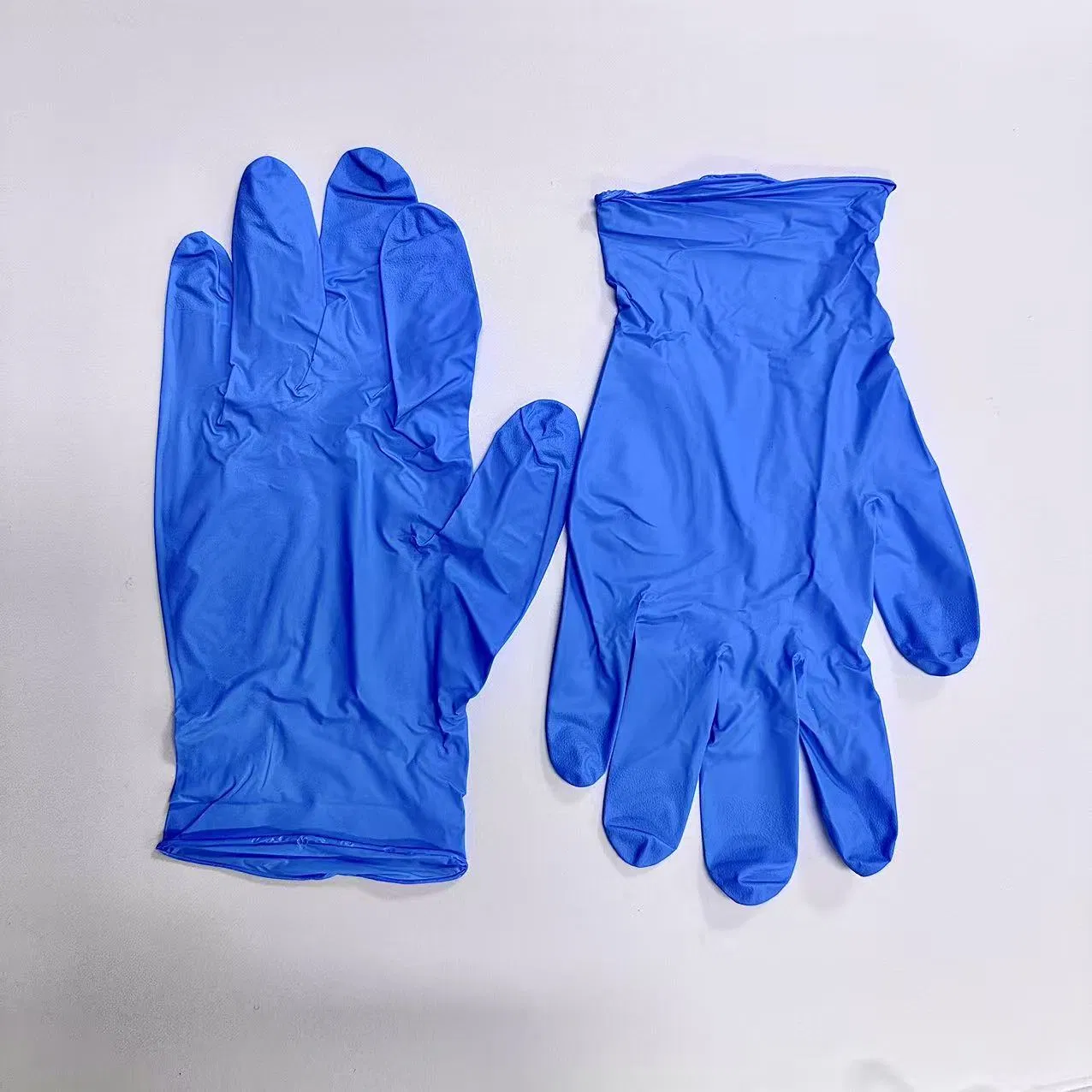 Blue Cheap High Quality Nitrile Gloves Powder Free Food Grade Examination Nitrile Gloves Guantes De Nitrilo