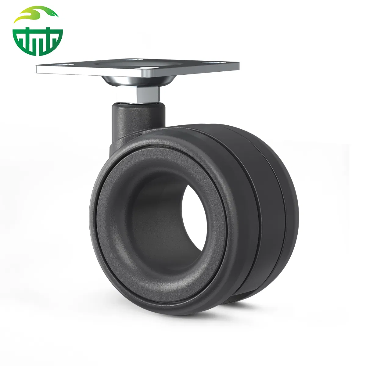 Wholesale High-Quality 3-Inch Household Furniture Hollow Wheels PU Office Chair Casters Hollow Hubless Customizable Products