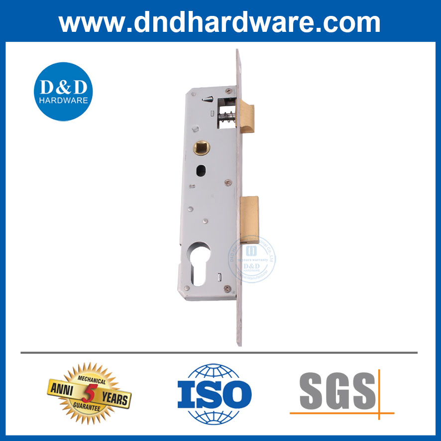Reversible Latch Bolt Mortise Door Lock Body Narrow Stile Lock for Entrance