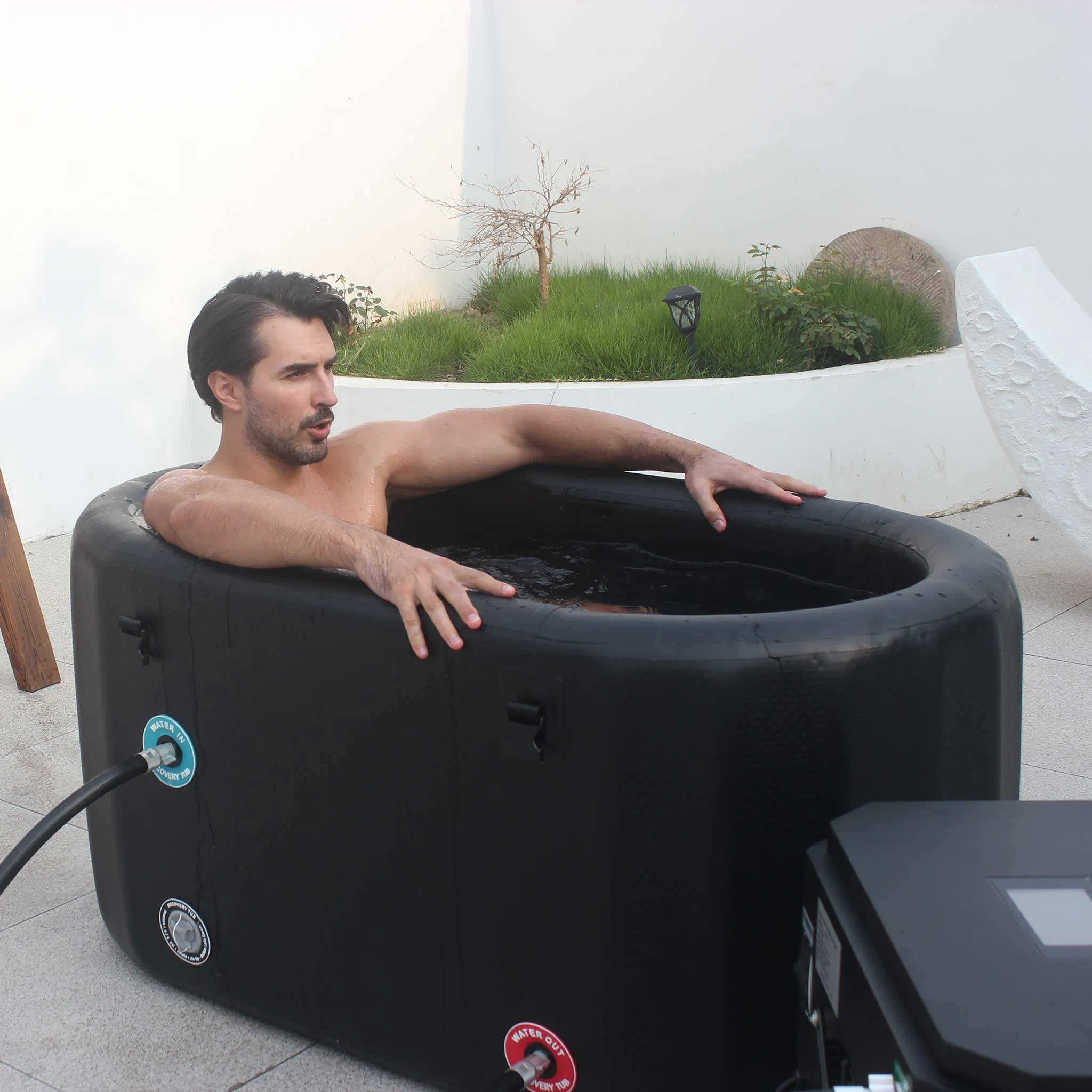 Diooist Outdoor SPA Tubs Cold Plunge Lce Bath Chiller for Backyard &Hotels Bath Barre